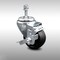 Service Caster 3 Inch SS Soft Rubber Wheel Swivel 10mm Threaded Stem Caster with Brake SCC SCC-SSTS20S314-SRS-TLB-M1015 - alternate 1